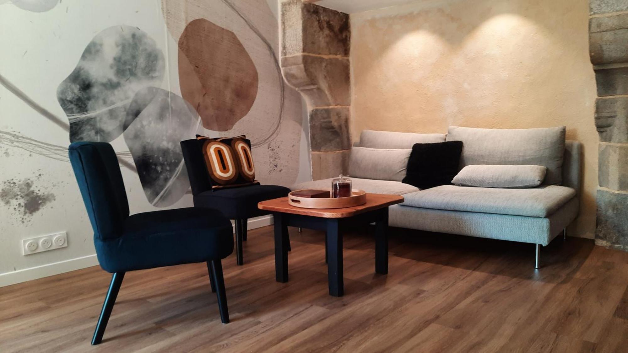 Le Duclos, Appartement Rez-De-Jardin Dinan Centre Zewnętrze zdjęcie